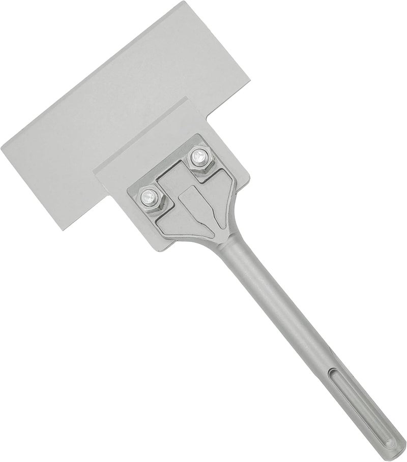 Regiis Tech SDS Max Floor Scraper 6 in. x 12 in. Wide Tile Flooring Adhesives Remover, Thinset Removal Tool Chisel Bit for Rotary Hammer Drill - Image 1